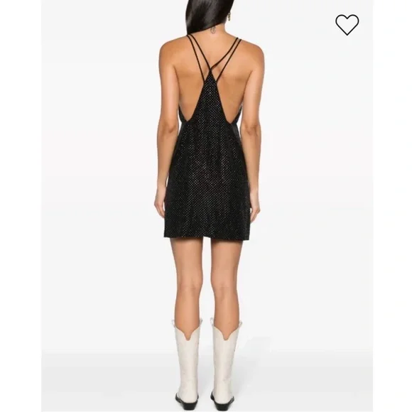 NWT 898.00 Zadig&Voltaire
Rohana rhinestone silk minidress Large - Picture 4 of 6